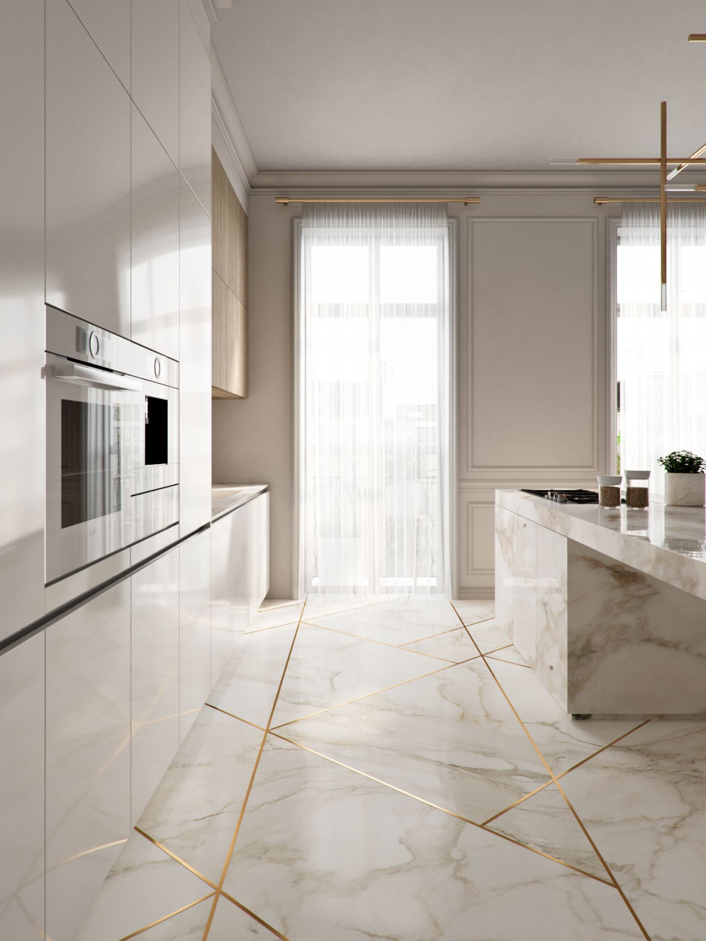 Timeless Opulence Kitchen Flooring Modern Kitchen Design throughout proportions 1425 X 1900