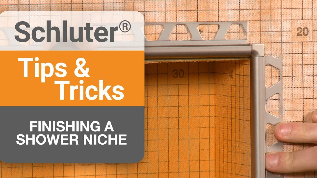 Tips On Finishing A Shower Niche in dimensions 1280 X 720