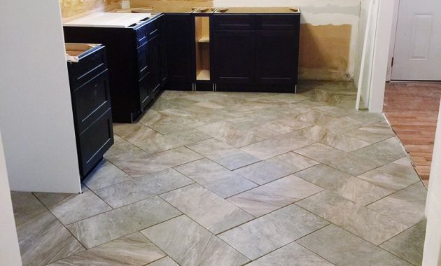 Tips To Lay A Herringbone Pattern Tile Kitchen Floor Tile in dimensions 800 X 1067