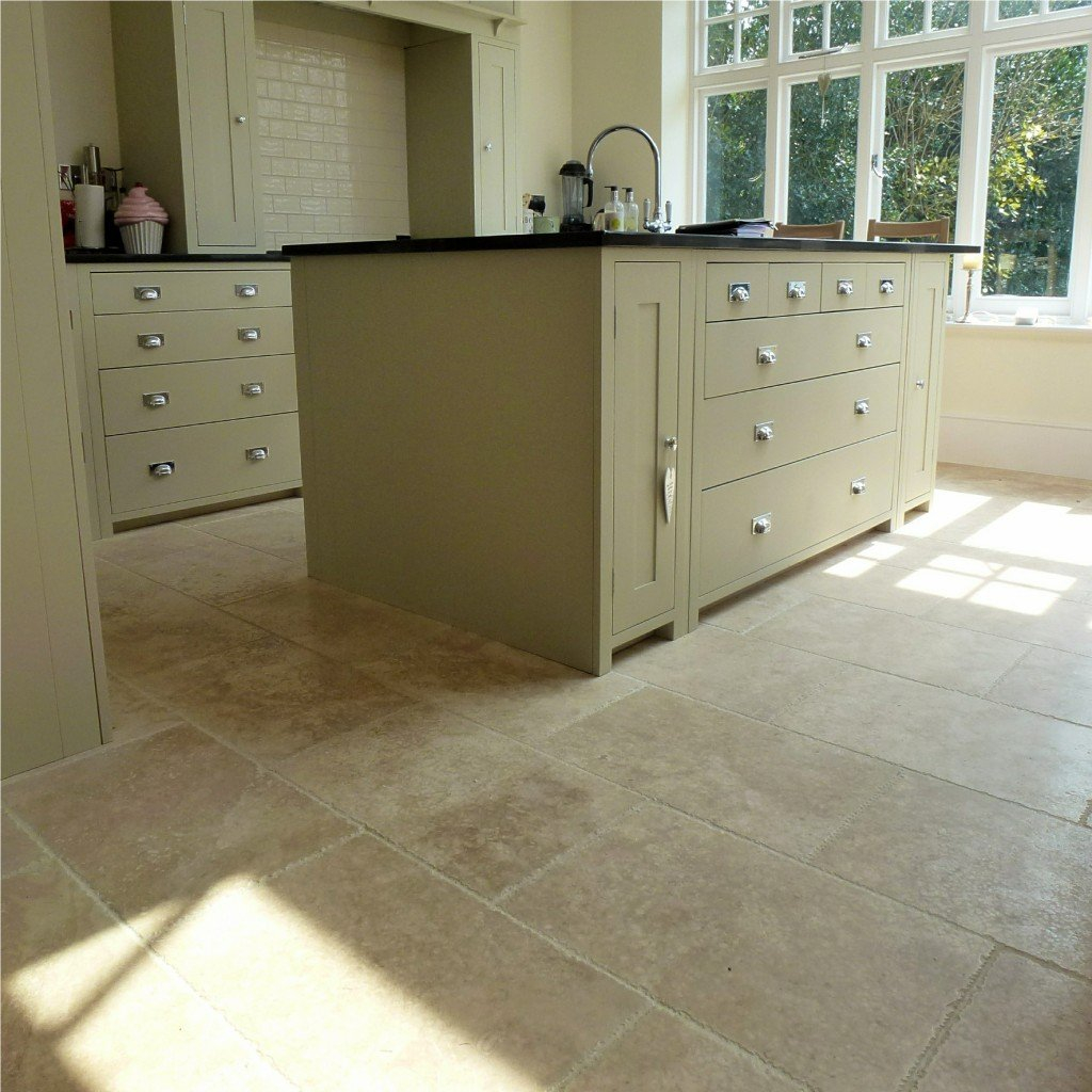 Travertine Kitchen Bathroom Floor Tiles The Stone Tile intended for size 1024 X 1024