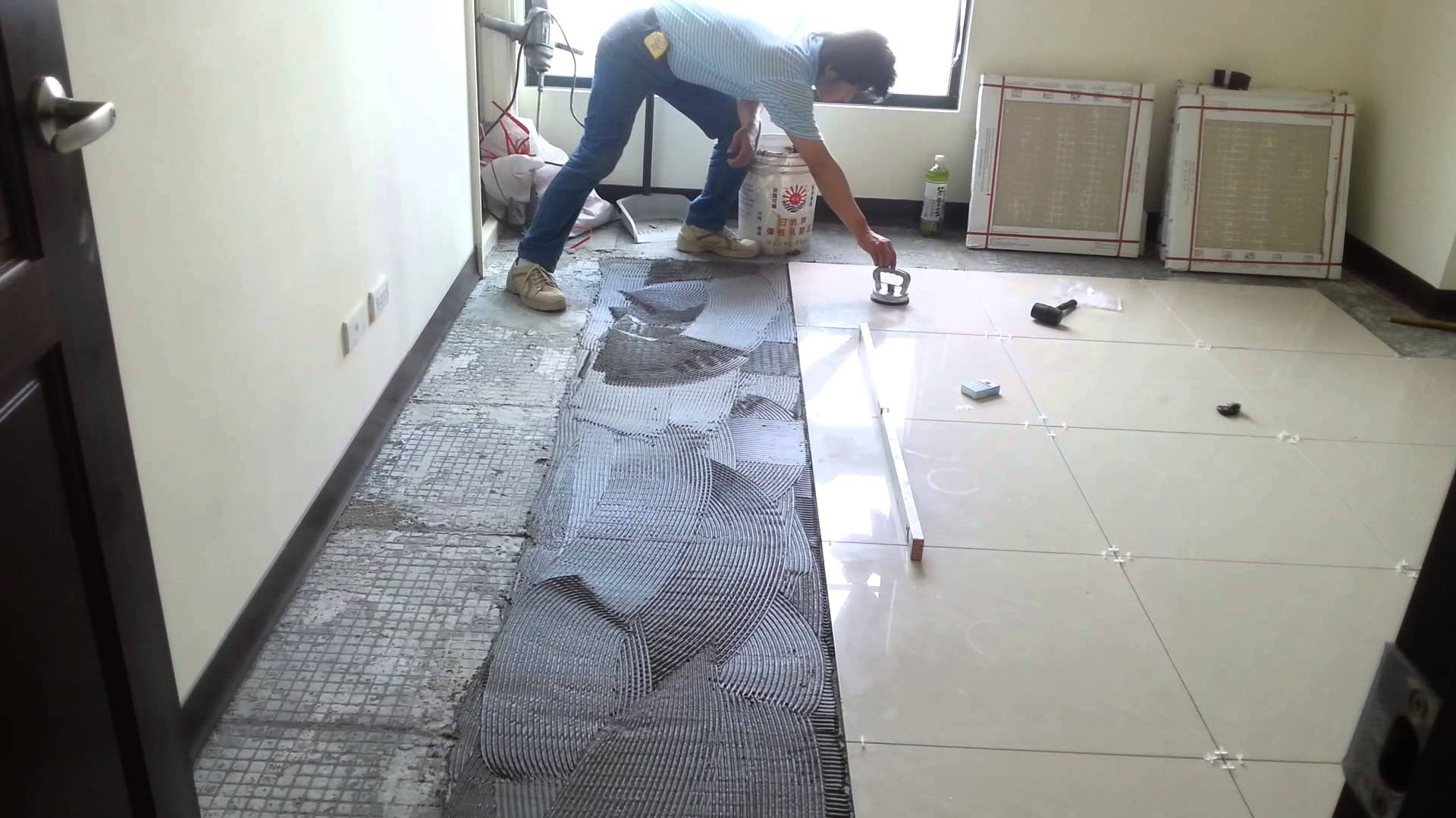 Unique Installing Porcelain Tile Floor Tile In Kitchen throughout dimensions 1920 X 1080