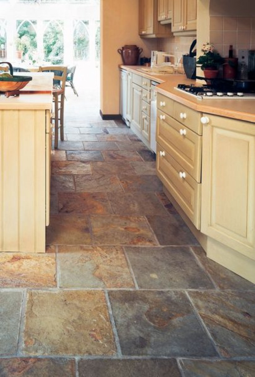 Unique Kitchen Flooring Trends And Ideas For 2019 throughout size 824 X 1216