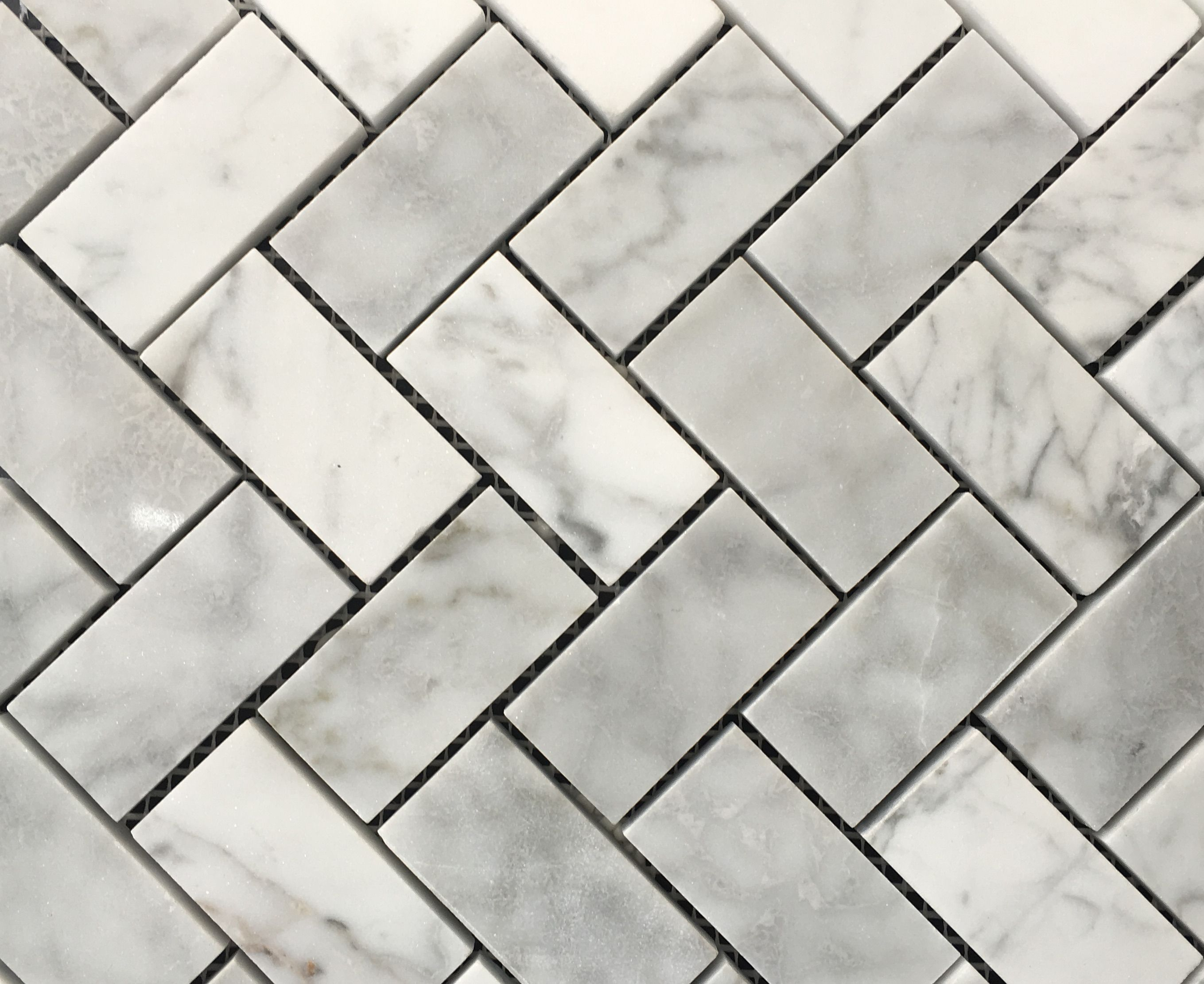 We Are Completely Obsessed With Our Marble Herringbone inside measurements 2718 X 2220