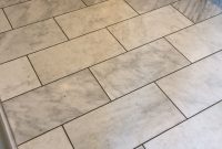 White And Gray Marble With Dark Gray Grout In 2019 Grey inside sizing 2448 X 3264