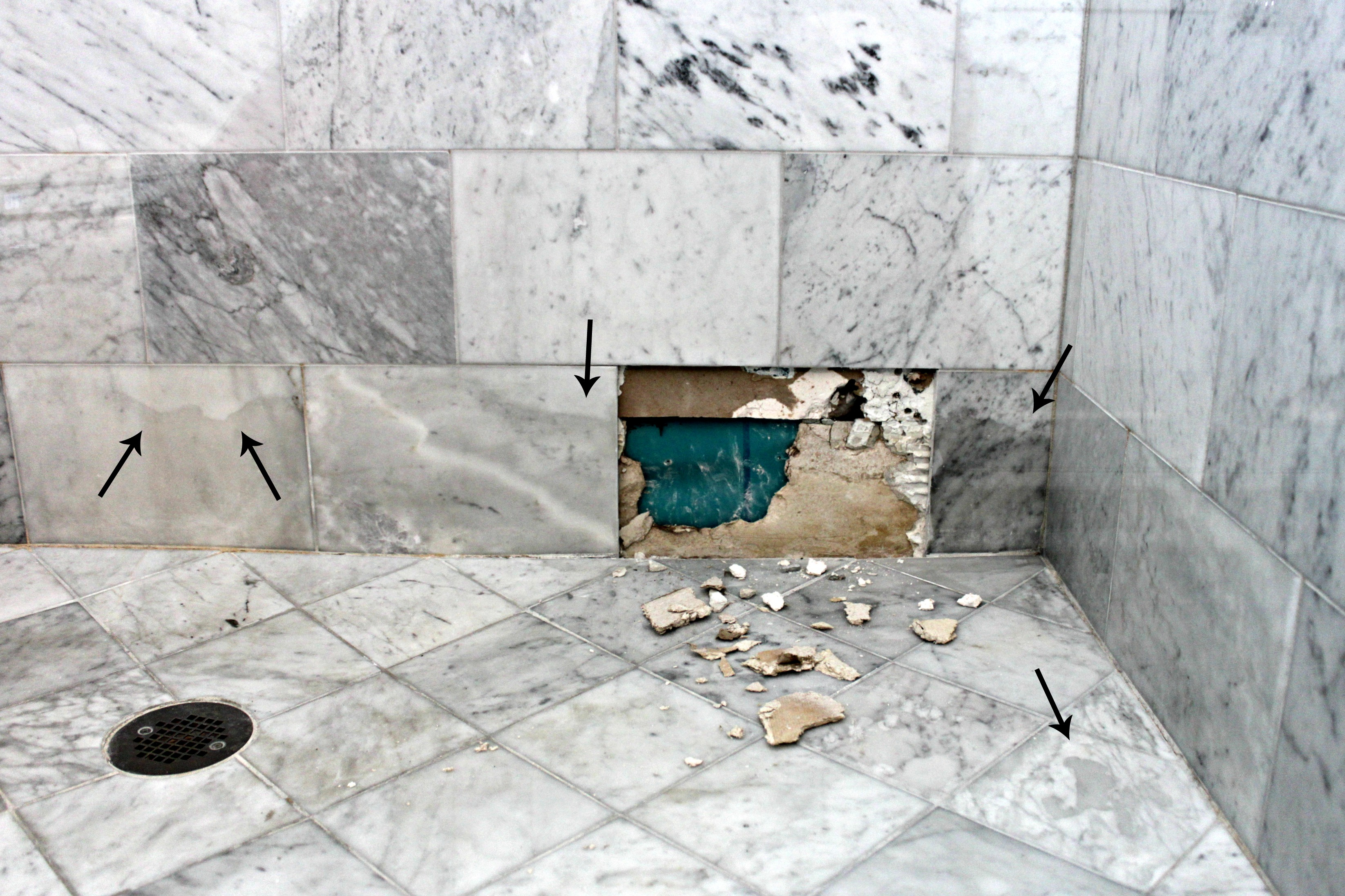 Why Marble Isnt The Best Option In A Shower Or Bath pertaining to dimensions 3292 X 2194